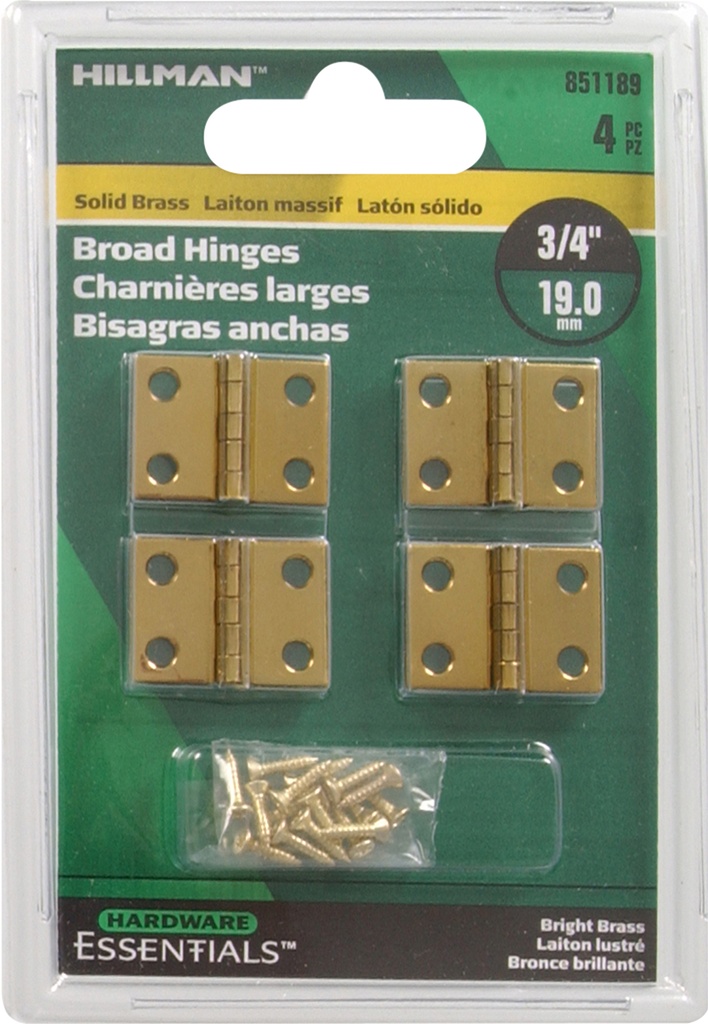 CD-BROAD HNG 3/4 SB/BB