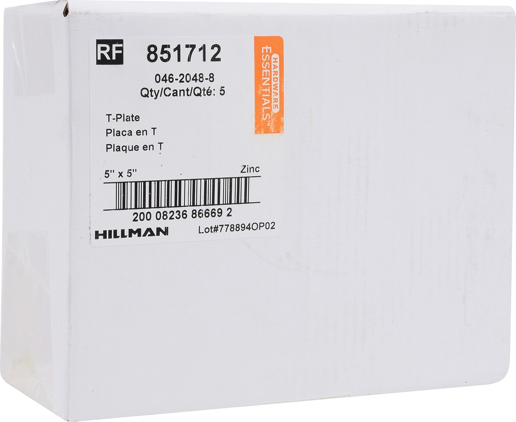 CD-T PLATE 5X5 ZC