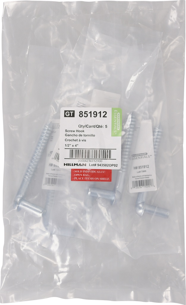 FG-SCREW HK-GATE1/4X4 ZC