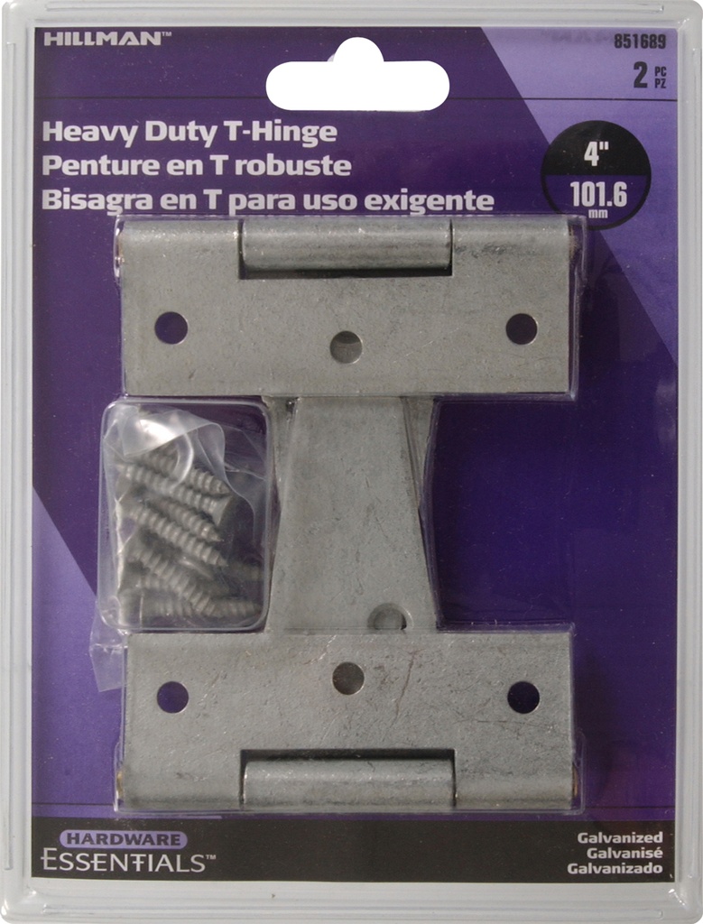 CD-HEAVY T-HINGE 4"MGV