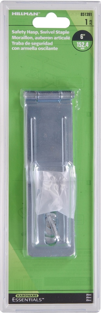 CD-SFTY HASP SWIV 6 ZC