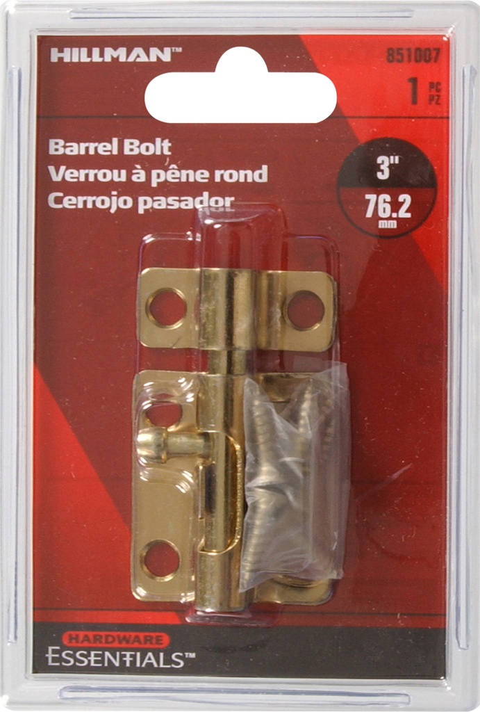 CD-BARREL BOLT 3 Z&Y