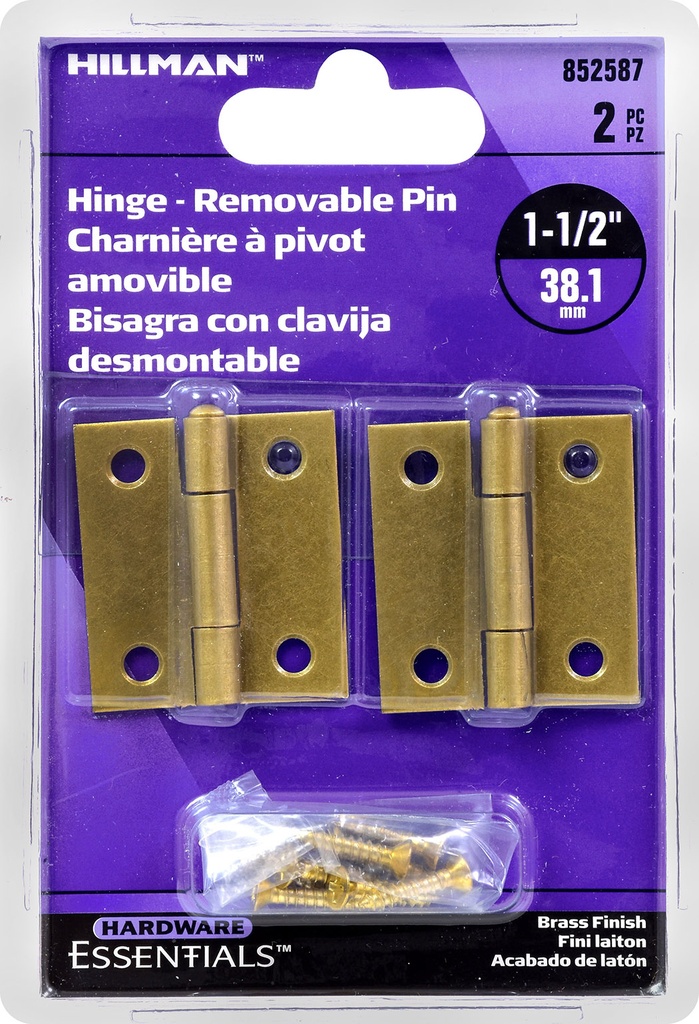 CD-LGT NAR HNGE 1.5"BRPL