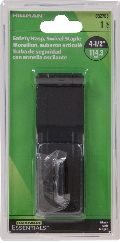 CD-SFTY HSP SWIV 4.5 BLK