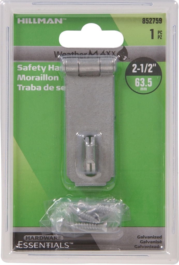 CD-SAFETY HASP 2-1/2 MGV