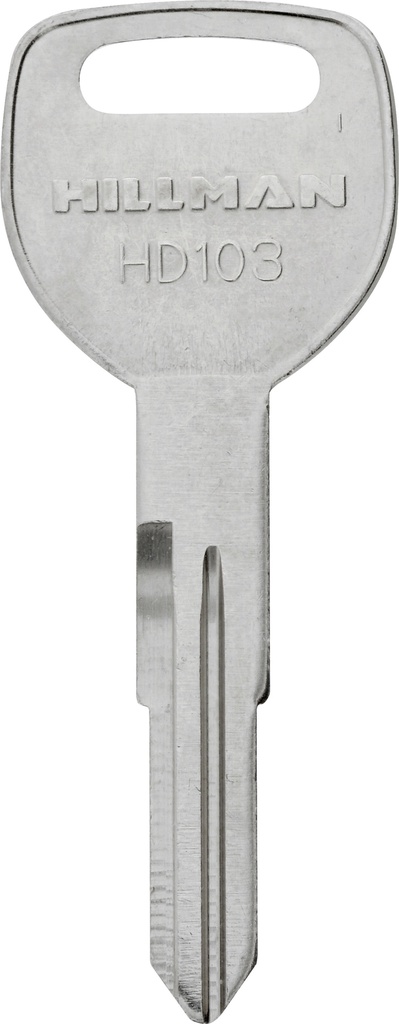 HD-103 HONDA KEY BLK (D)
