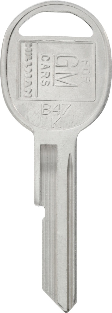 B-47 GM KEY BLANK (S) 10