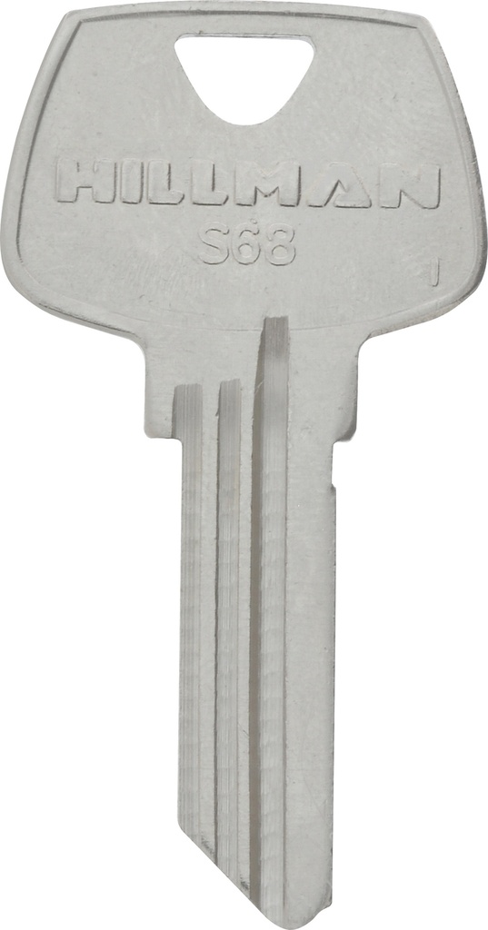 S-68 SARGENT KEY BLK (S)   10