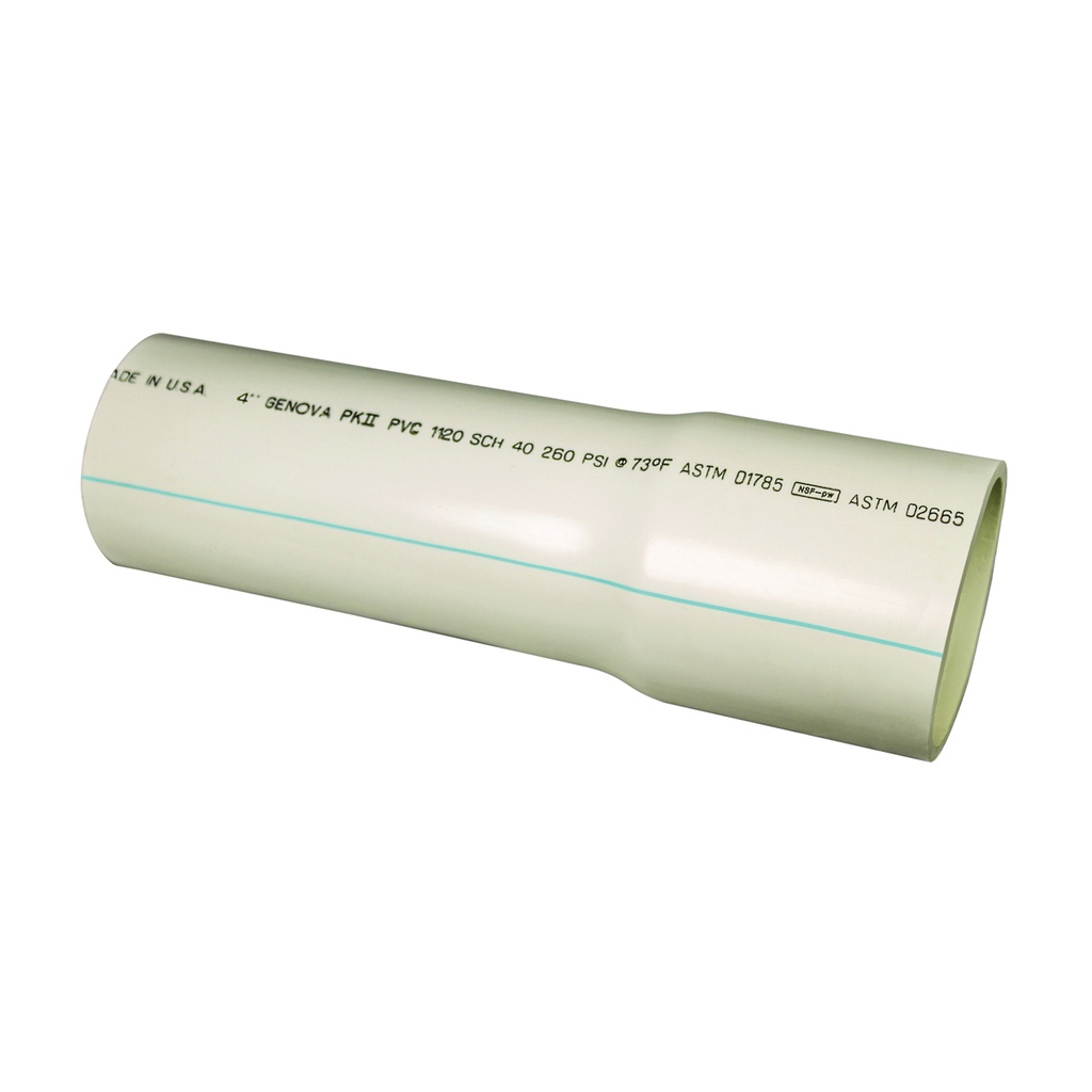 PVC Pipe 4" SCH40 FT