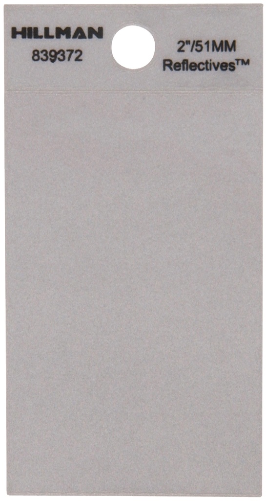 2 B/S REFLEC MYLAR BLANK