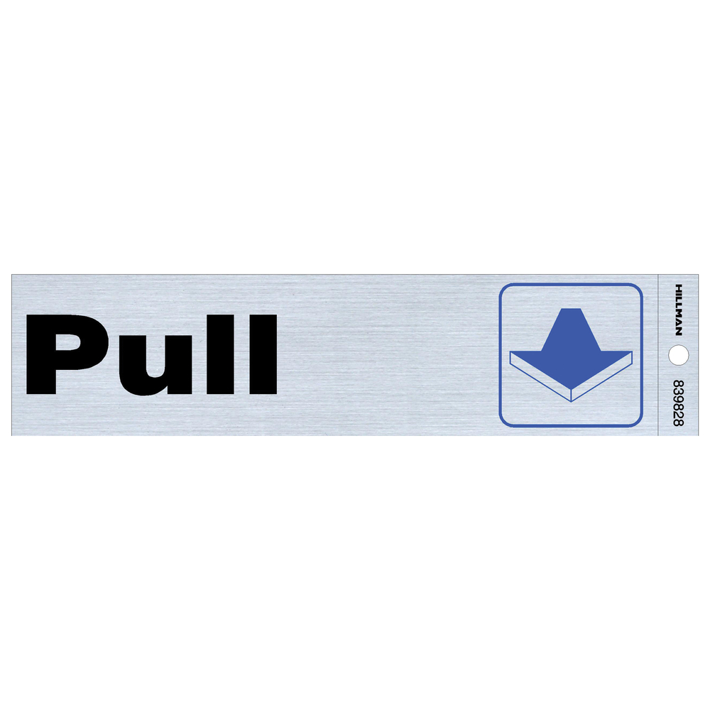2X8 SIGN-PULL