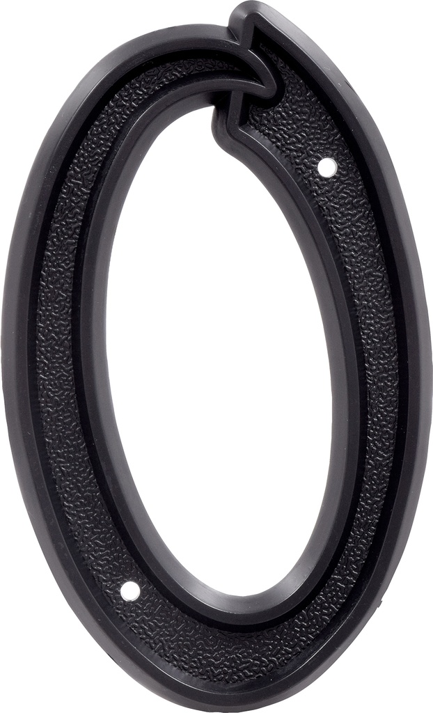 PLASTIC-BLACK-6IN-#0