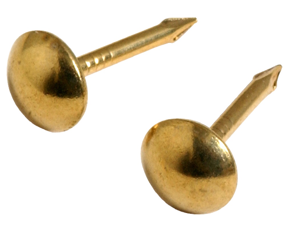 BRASS SM ROUNDHEAD NAIL