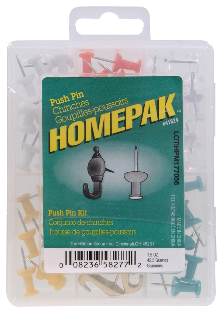 7-CAVITY PUSH PIN KIT