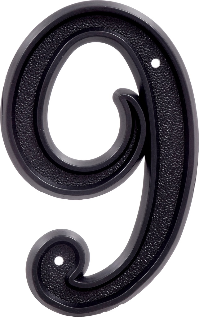 PLASTIC-BLACK-6IN-#9