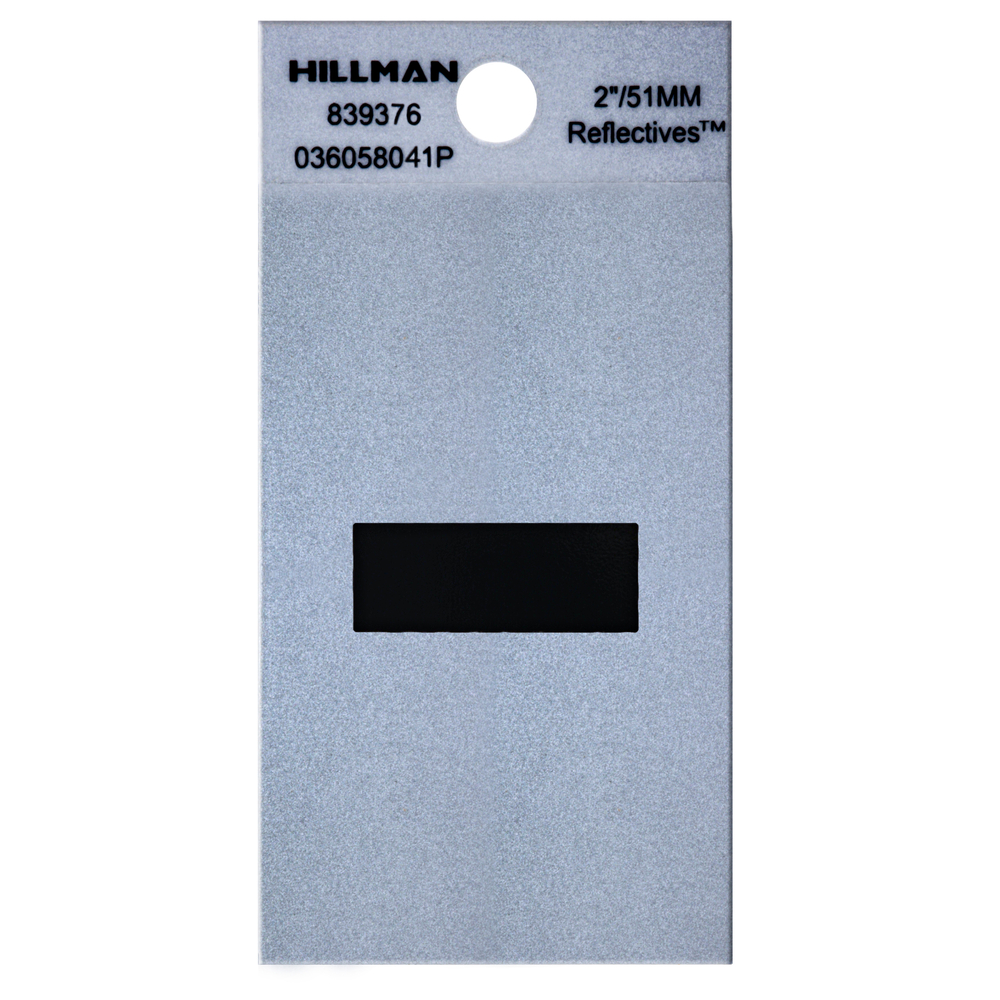 2 B/S REFLEC MYLAR HYPH.