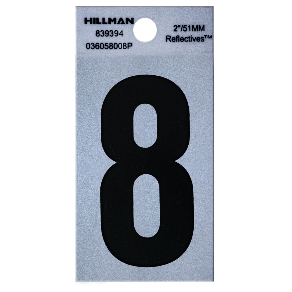 2 B/S REFLEC MYLAR #8