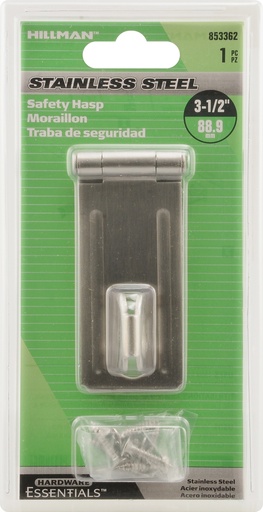 [853362] CD- SAFETY HASP 3-1/2 SS