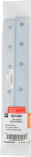 [851491] FG-MND PLATE 12X1-1/8 ZC