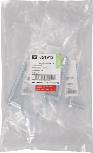 [851912] FG-SCREW HK-GATE1/4X4 ZC
