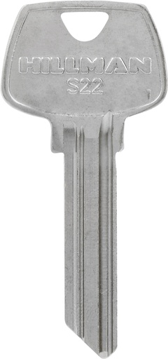 [85282] S-22 SARGENT KEY BLK (S)   10