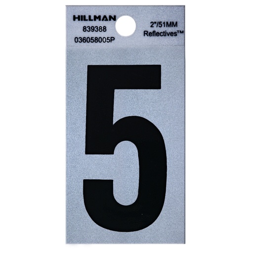 [839388] 2 B/S REFLEC MYLAR #5