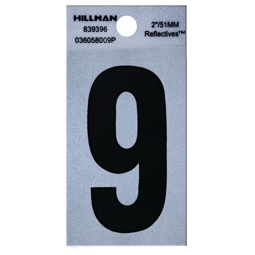 [839396] 2 B/S REFLEC MYLAR #9