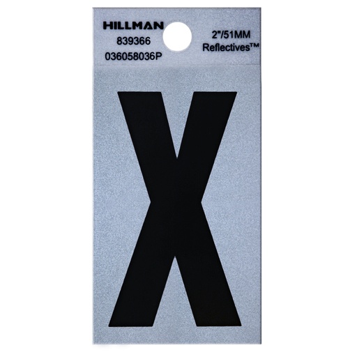 [839366] 2 B/S REFLEC MYLAR X