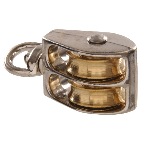[321602] FG DBL SWIV PULLEY 1-1/2