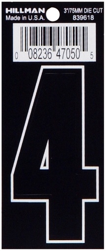 [839618] 3 DIE-CUT BLACK VINYL 4