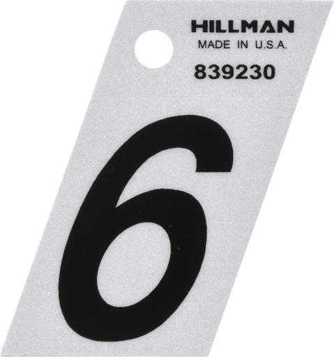 [839230EA] 1 1/2 B/S REF MYL STY #6