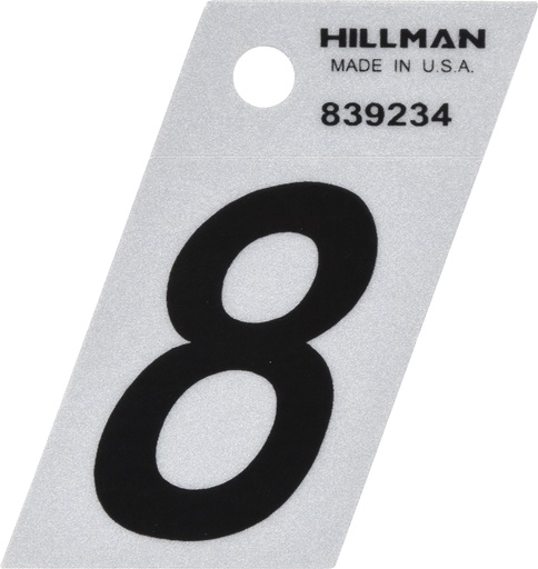 [839234EA] 1 1/2 B/S REF MYL STY #8