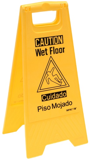 [843426] 25" Wet Floor A-Frame Sign