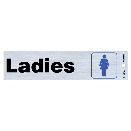 [839814] 2X8 SIGN-LADIES