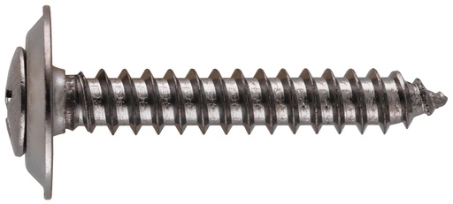 [3132-D] OV PH TR SCREW CHROME 8X1-1/4"