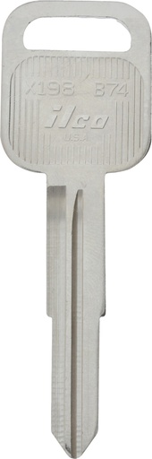 [83418EA] B-74 ISUZU KEY BLANK (D)