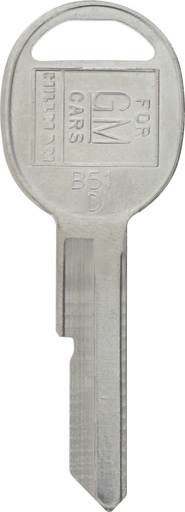 [83342EA] B-51 GM KEY BLANK (S)      10