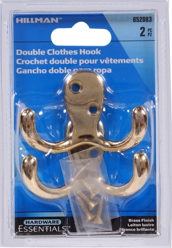 [852083] CD-DBL CLOTH HK BRS PL 5