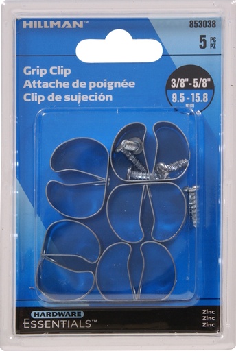 [853038EA] CD-GRIP CLIPS 3/8 ZINC