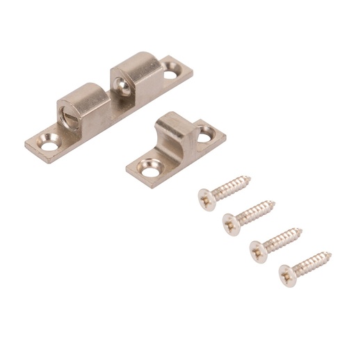 [4620738] Ball Catch Double 2" Satin Nickel