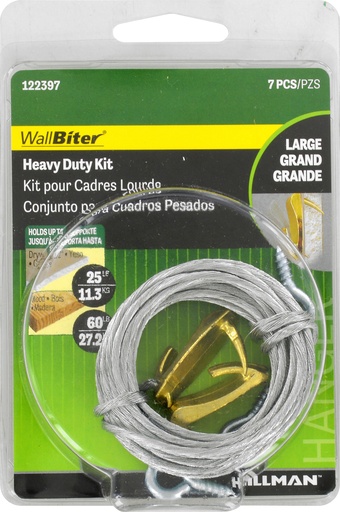 [122397] CD HVY DTY WALLBITR KIT 5