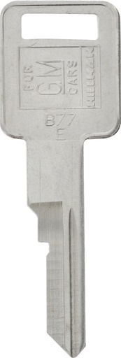 [83426EA] B-77 GM KEY BLANK (S)