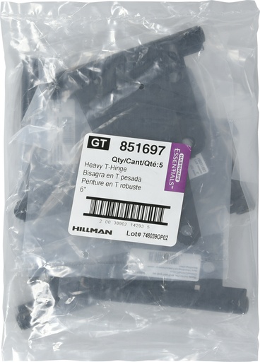 [851697EA] FG-HVY T-HNGE 4X4 6" BLK