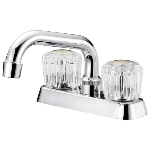 [2028769] Laundry Faucet 2 Plastic Knob Chrome