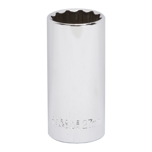 [8555831] DEEP SOCKET 27MM 1/2DRIVE 12PT