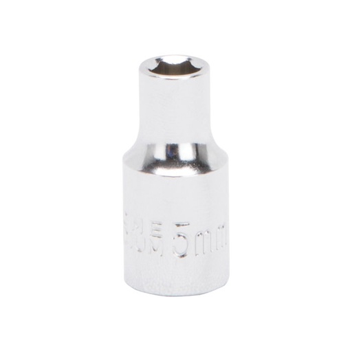 [1256171] Socket 5mm 1/4" Drive 6pt