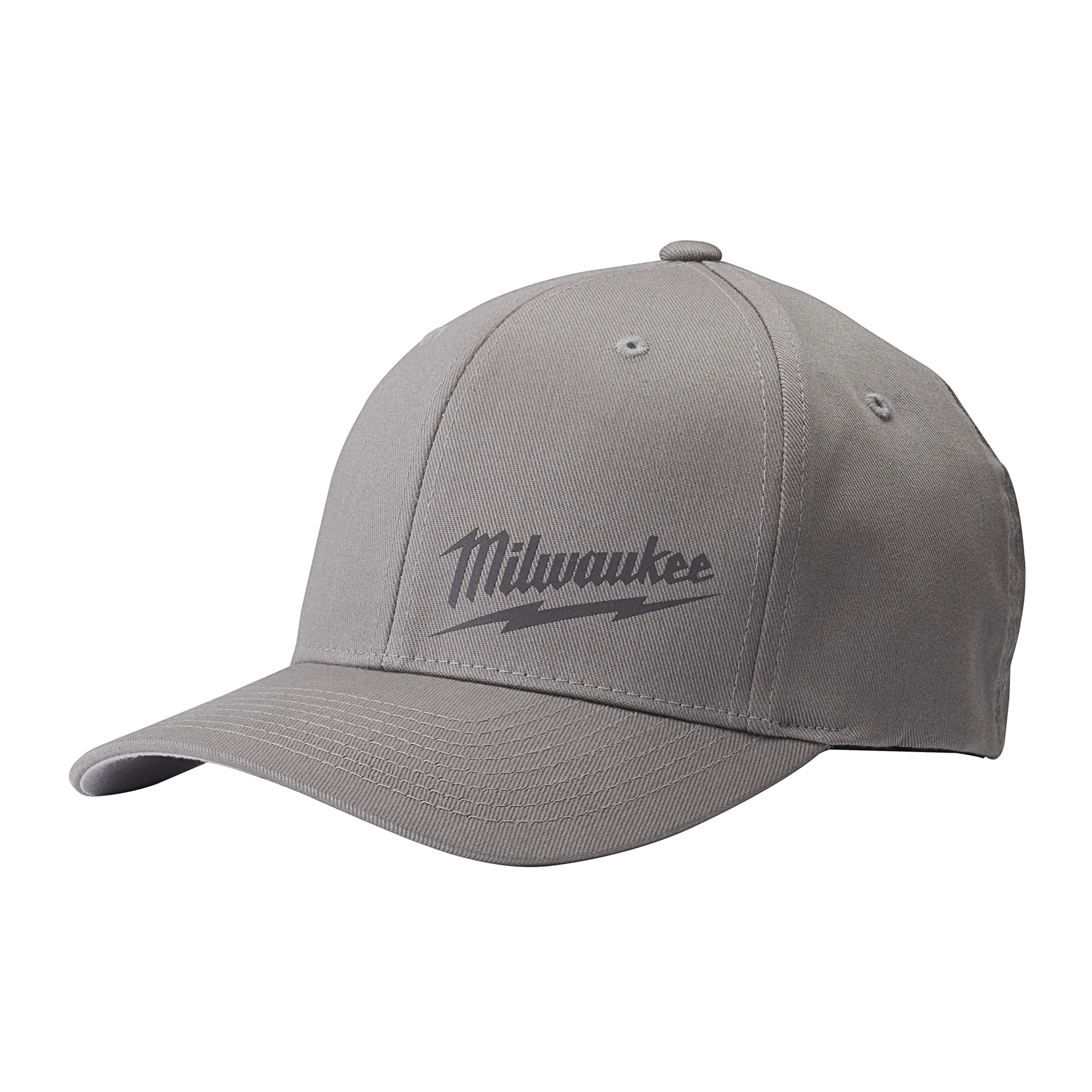 [504GLXL] FITTED HAT GRAY LXL MILWAUKEE