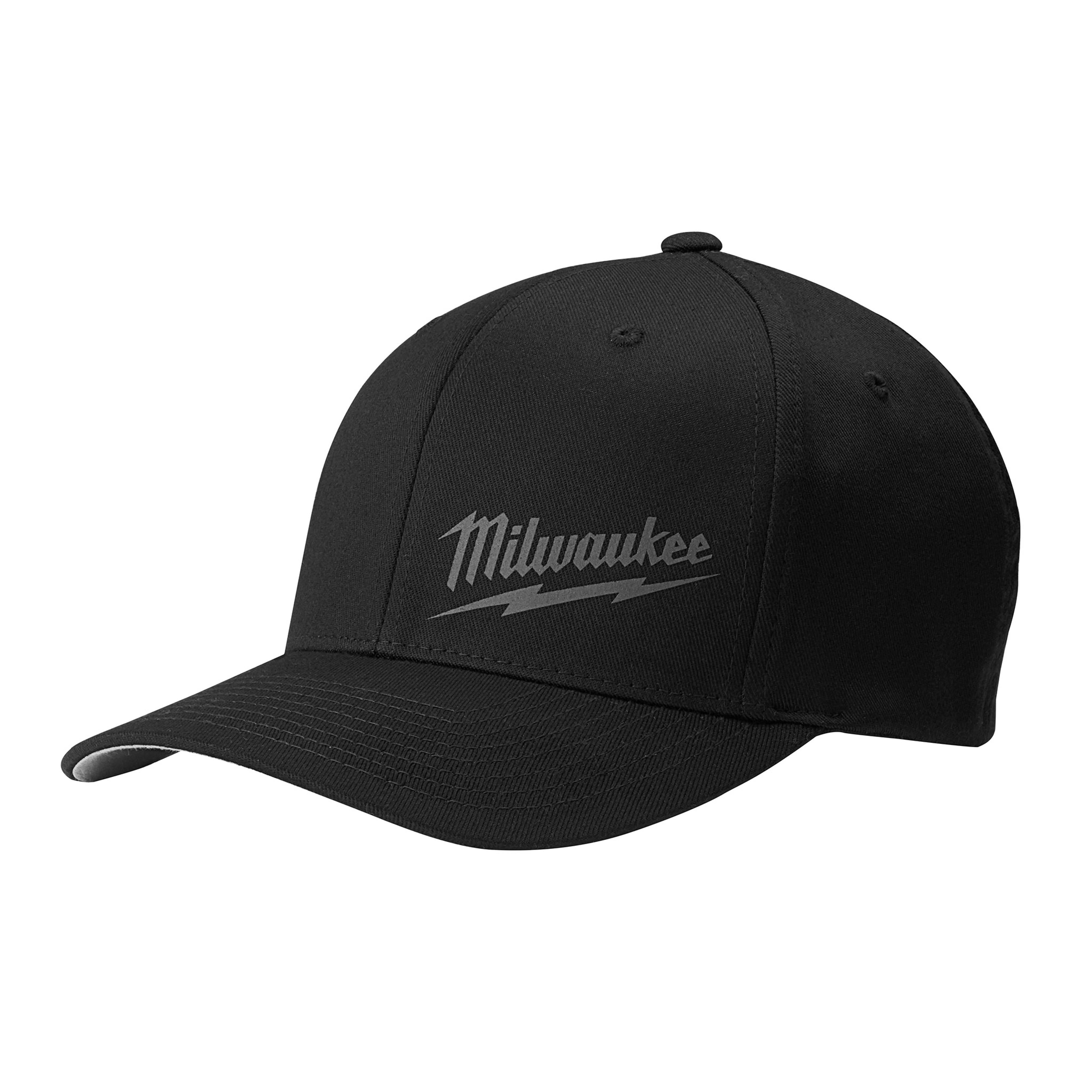 [504BLXL] FITTED HAT BLACK LXL MILWAUKEE