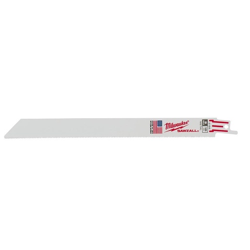 [48005188] 9" Sawzall Blade 18 TPI