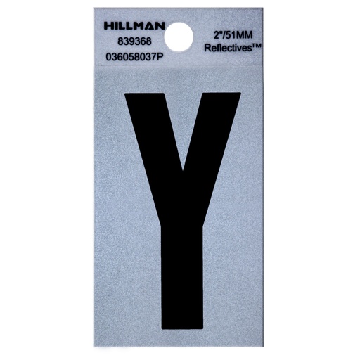 [839368EA] 2 B/S REFLEC MYLAR Y